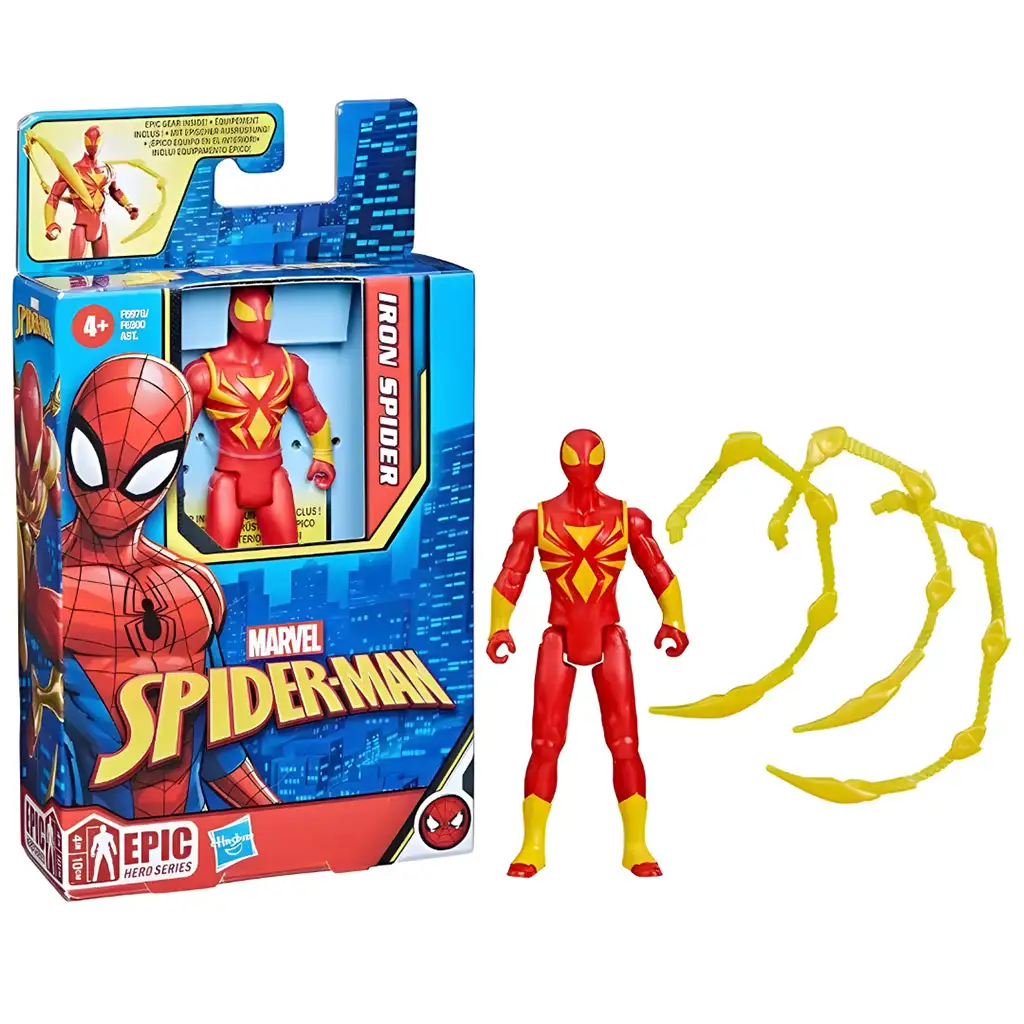 Marvel: Spider-Man - Iron Spider akciófigura 10 cm - Hasbro kép 1