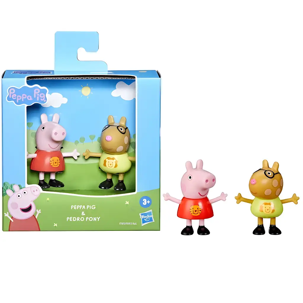 Peppa malac: Peppa malac és Pedro póni 2db-os figura szett - Hasbro kép 1