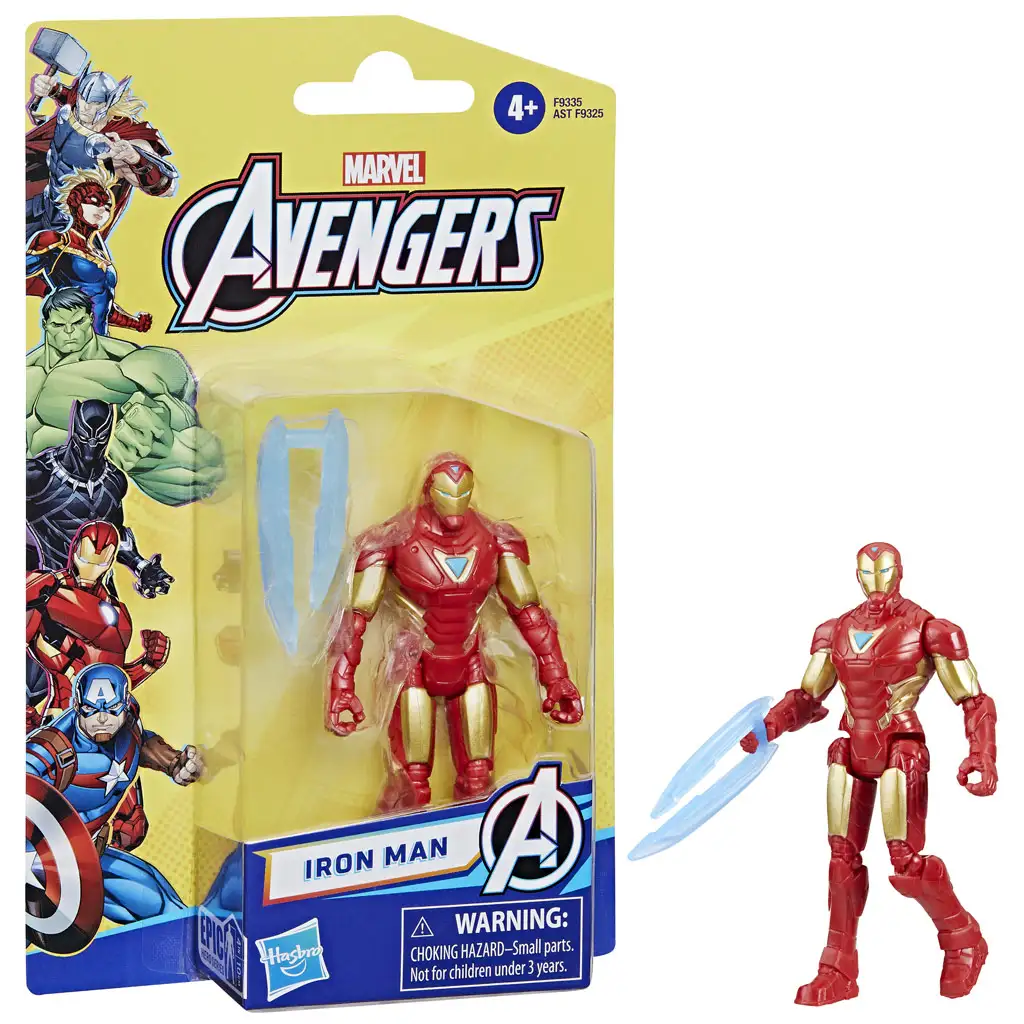 Marvel: Bosszúállók - Vasember akciófigura 10cm - Hasbro kép 1