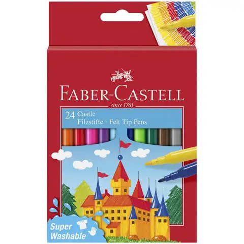 Faber-Castell: Castle filctoll szett 24db-os kép 1