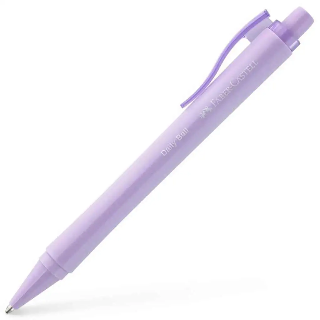 Faber-Castell: Daily Ball kék színű golyóstoll pasztell lila színű testtel kép 1