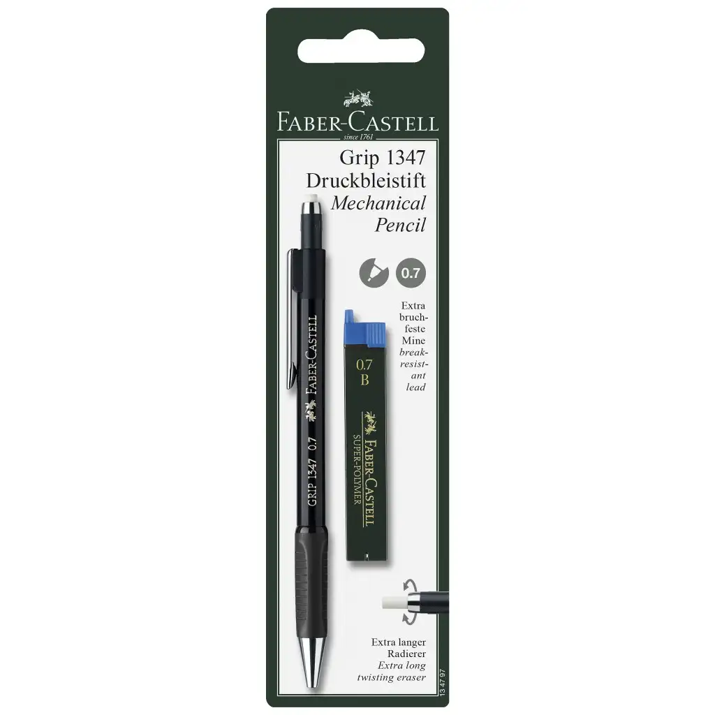 Faber-Castell: Grip 1347 töltőceruza 0,7mm HB utántöltővel kép 1