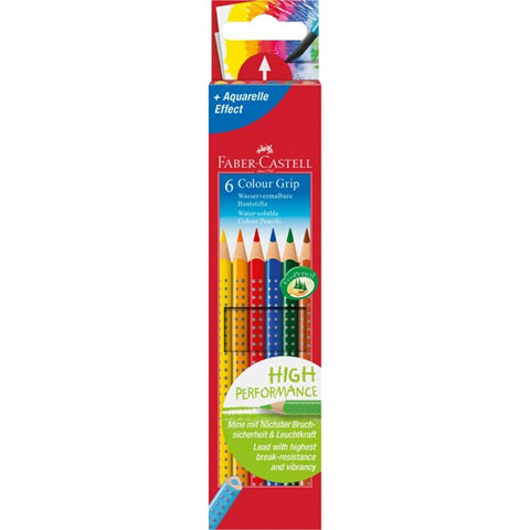 Faber-Castell: Grip 2001 színesceruza szett 6db-os kép 1