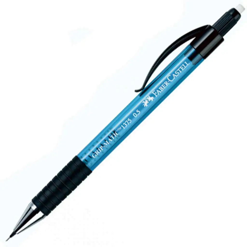 Faber-Castell: Grip Matic grafit töltőceruza 0,5mm-es heggyel égszínkék színben kép 1