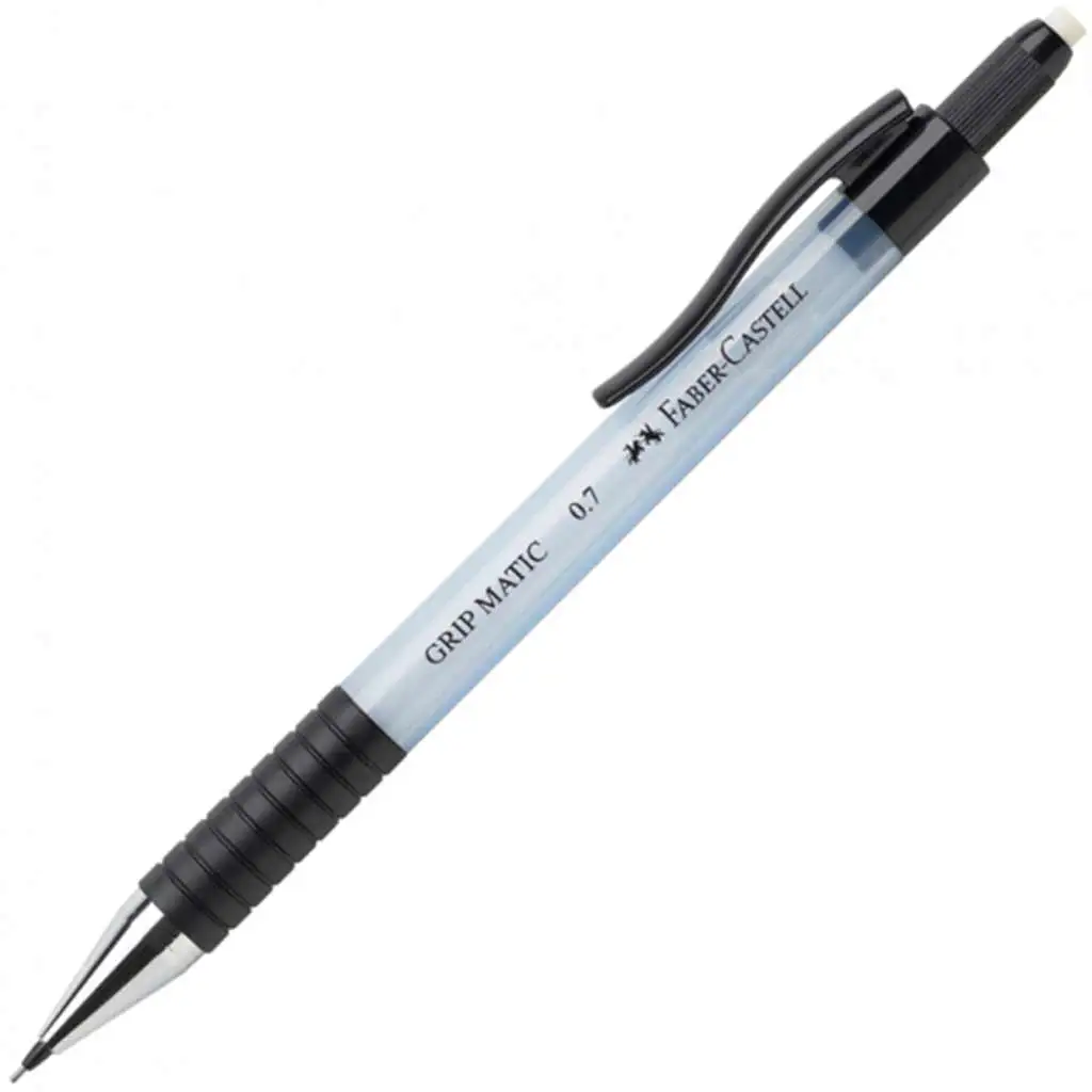 Faber-Castell: Grip Matic grafit töltőceruza 0,7mm-es heggyel világoskék színben kép 1