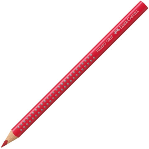Faber-Castell: Jumbo Grip 2001 színesceruza sötétpiros kép 1