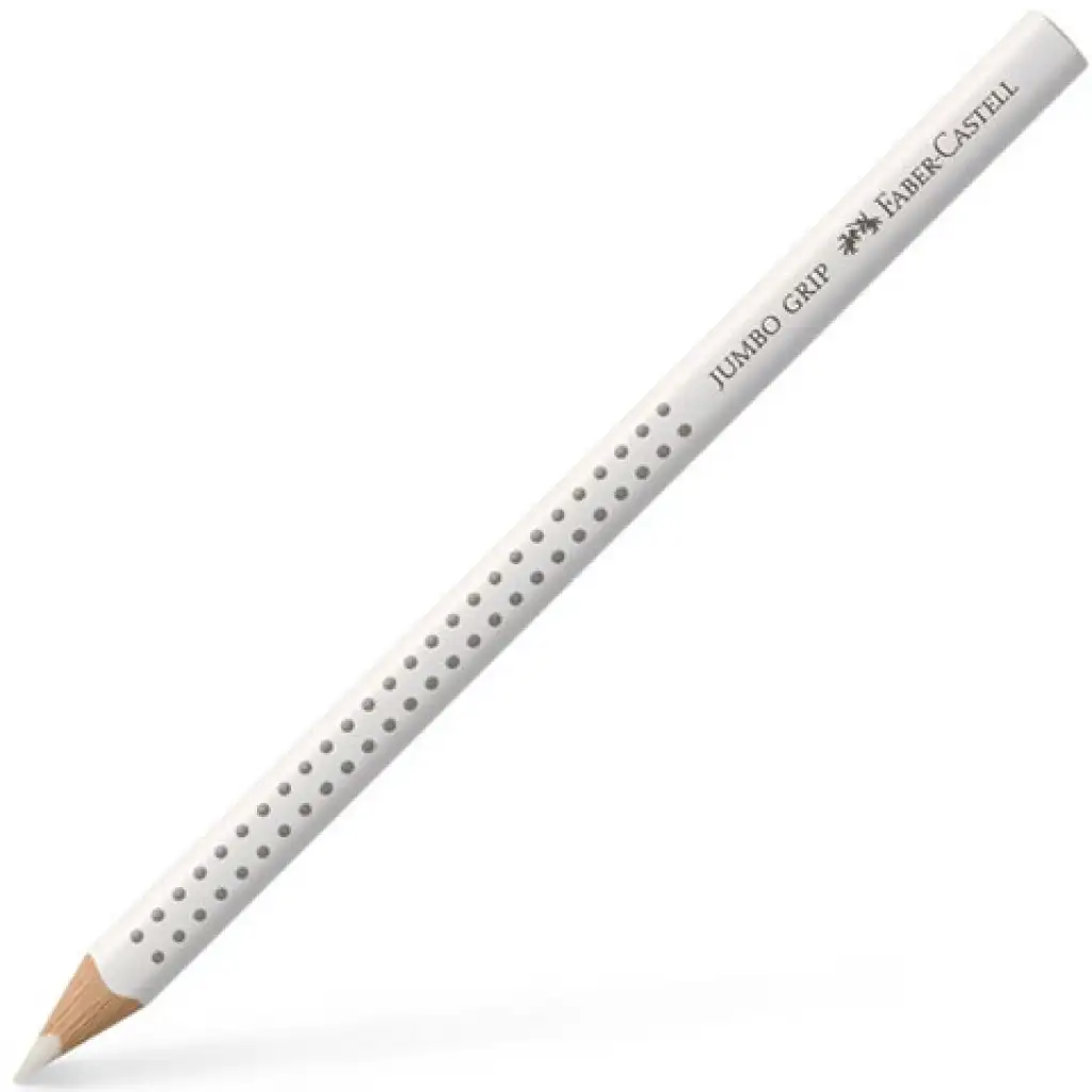 Faber-Castell: Jumbo Grip ceruza fehér színben kép 1