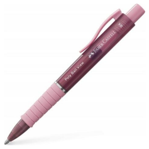 Faber-Castell: Poly Ball XB rózsaszín golyóstoll kép 1