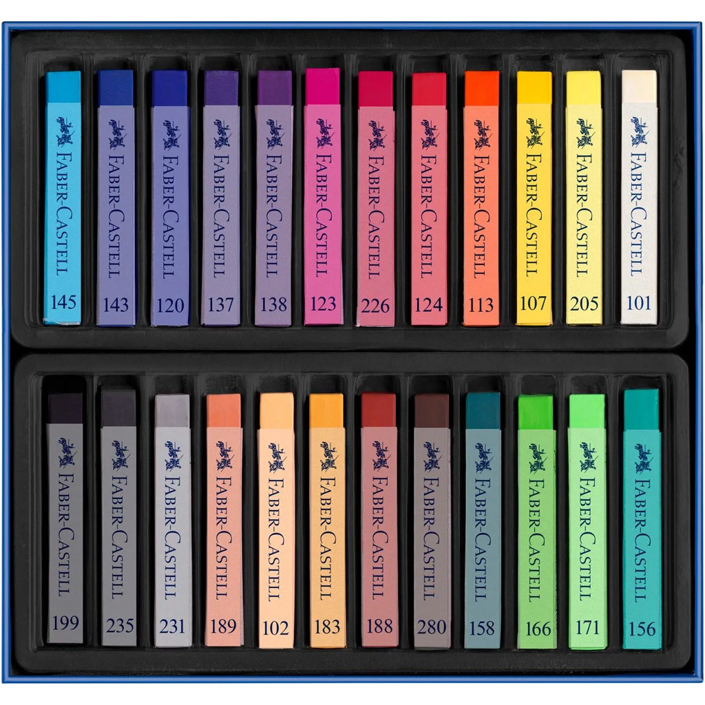 Faber-Castell: Porpasztellkréta készlet 24db-os kép 2
