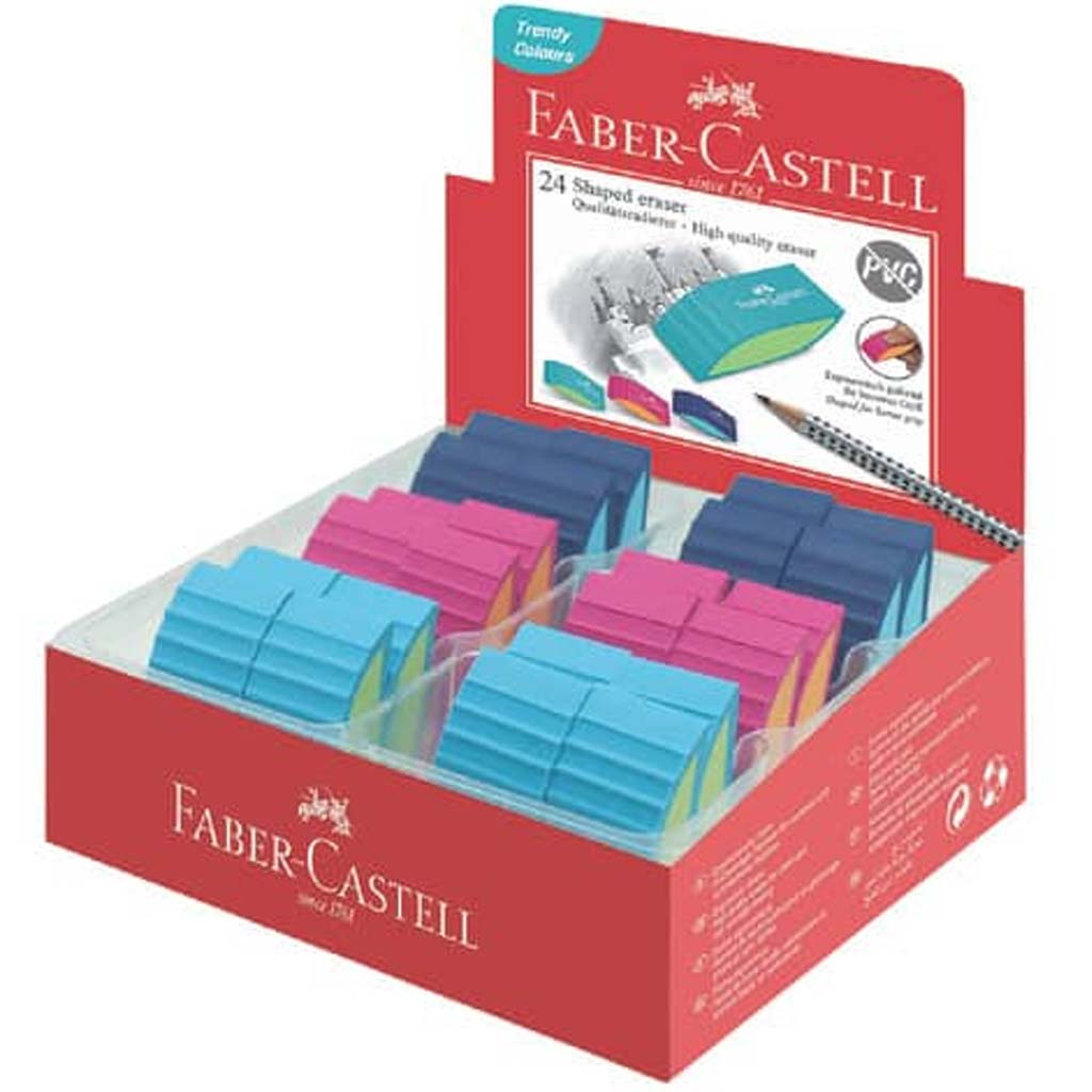 Faber-Castell: Bicolor radír többféle színben 1db kép 1