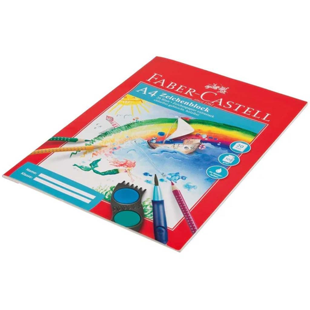 Faber-Castell: A4 rajzfüzet – 20 ív, 100 g-os papírral kép 1