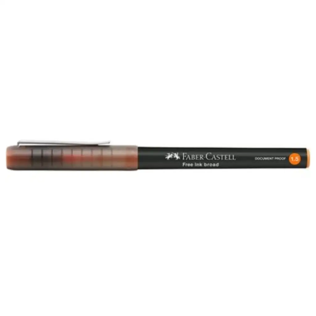 Faber-Castell: Narancssárga roller toll 1,5mm-es kép 2