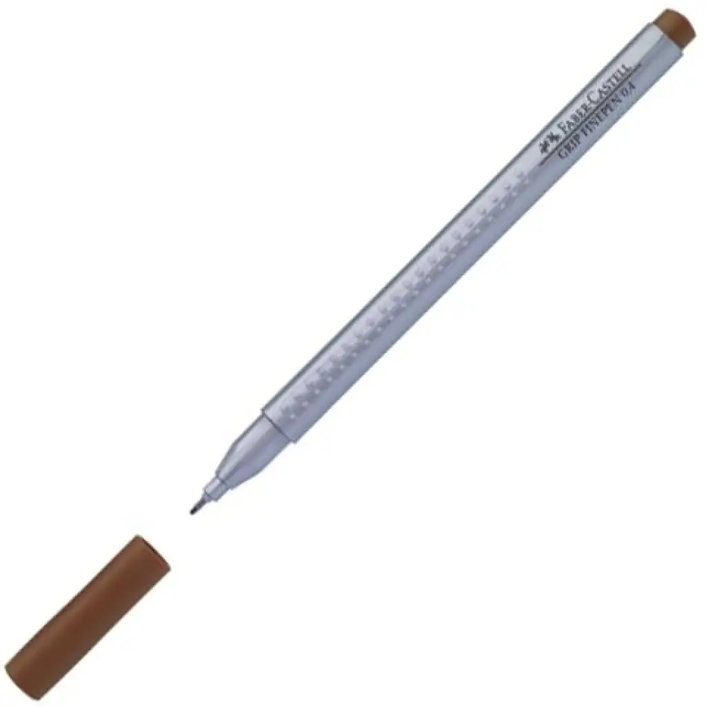 Faber-Castell: Grip Finepen rostirón 0,4mm-es égetett barna kép 1