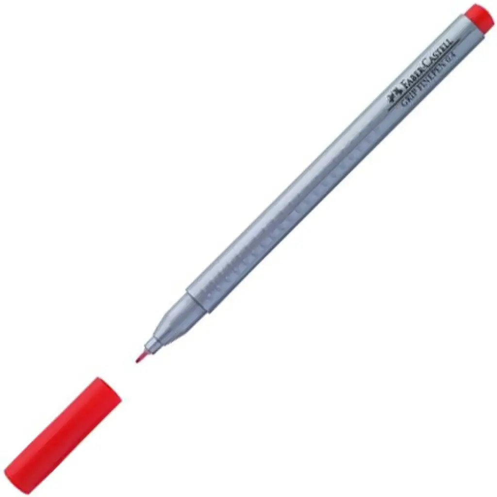 Faber-Castell: Grip Finepen rostirón 0,4mm-es piros kép 1