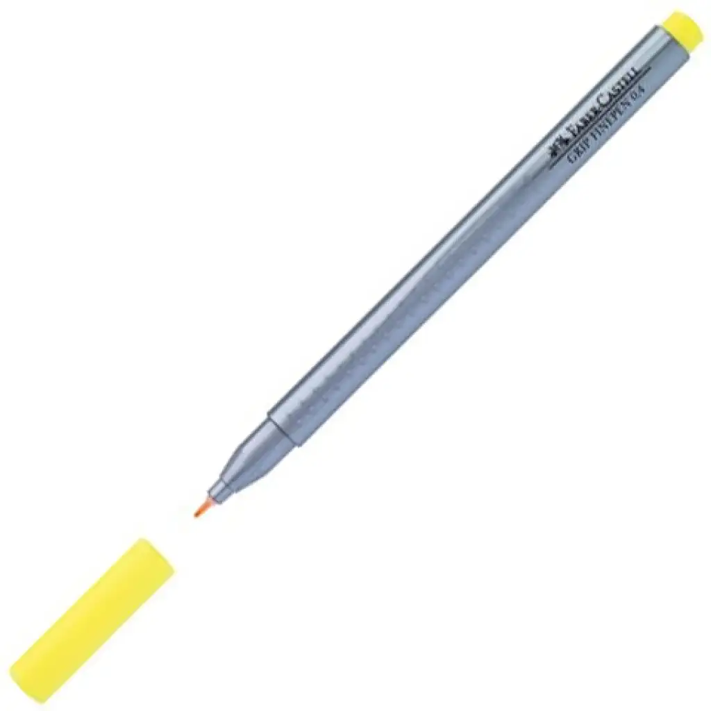 Faber-Castell: Grip Finepen rostirón 0,4mm-es sárga kép 1