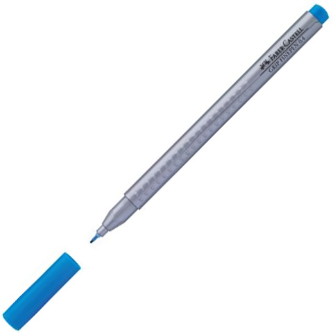 Faber-Castell: Grip Finepen rostirón 0,4mm-es világos kék kép 1