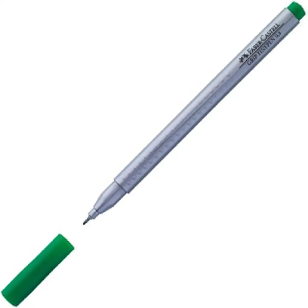 Faber-Castell: Grip Finepen rostirón 0,4mm-es zöld kép 1