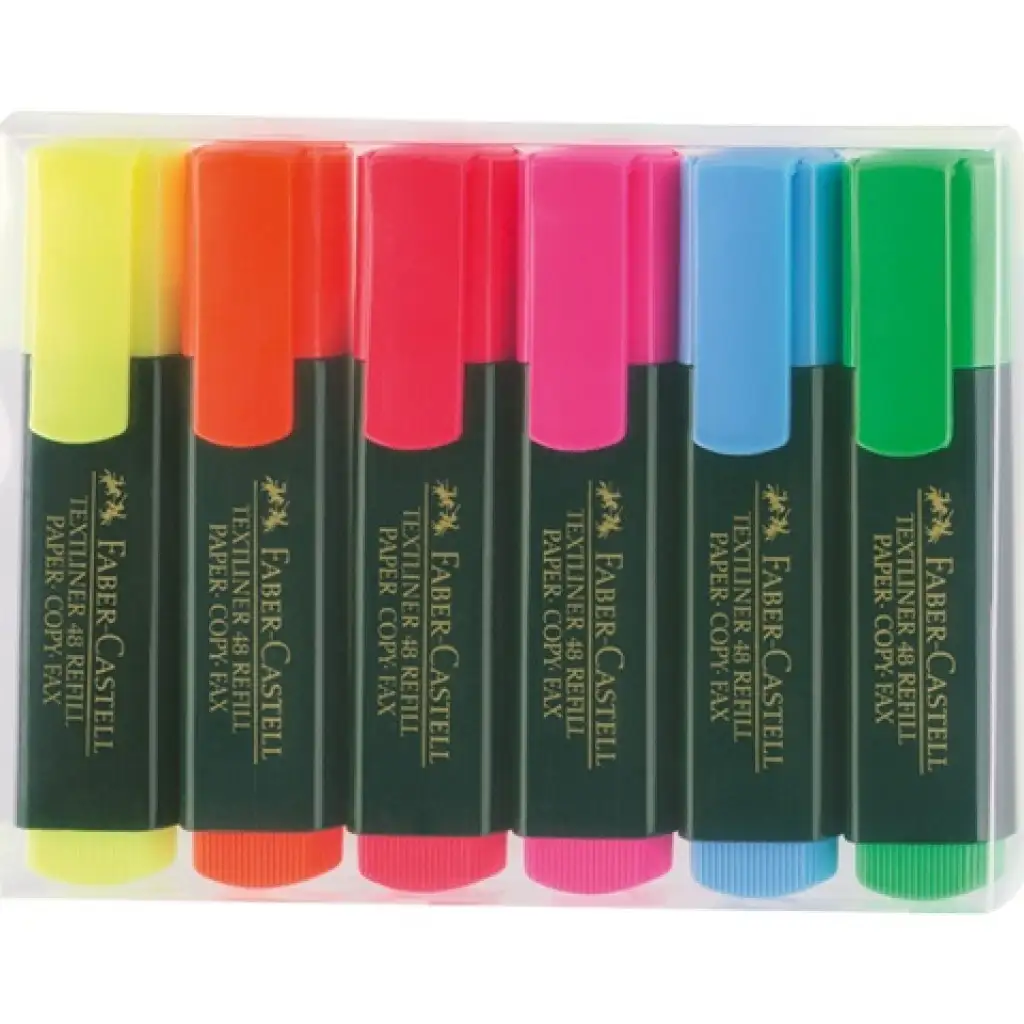 Faber-Castell: Szövegkiemelő szett 6db-os kép 1
