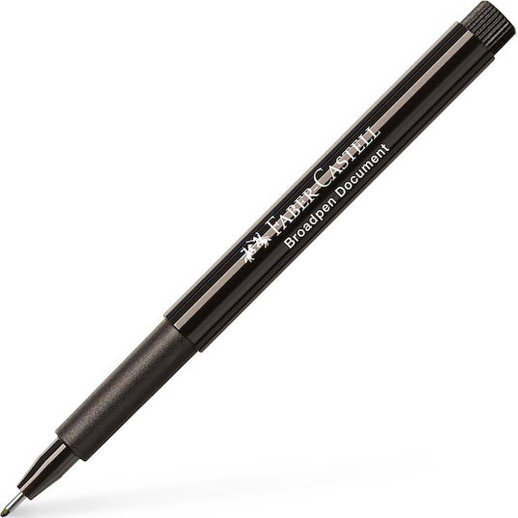 Faber-Castell Fekete Tűfilc 0,8 mm kép 1