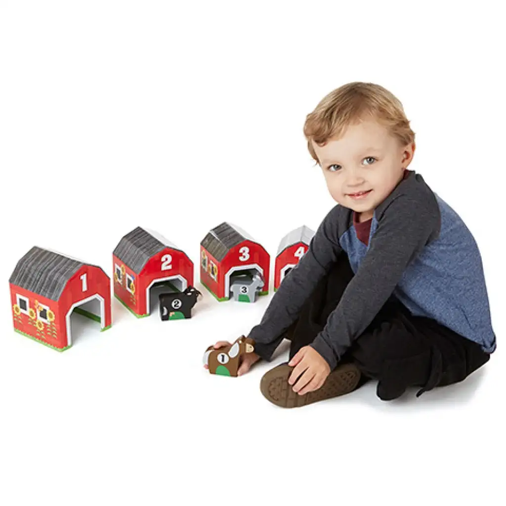 Farm istálló soroló kreatív játékszett - Melissa & Doug kép 3