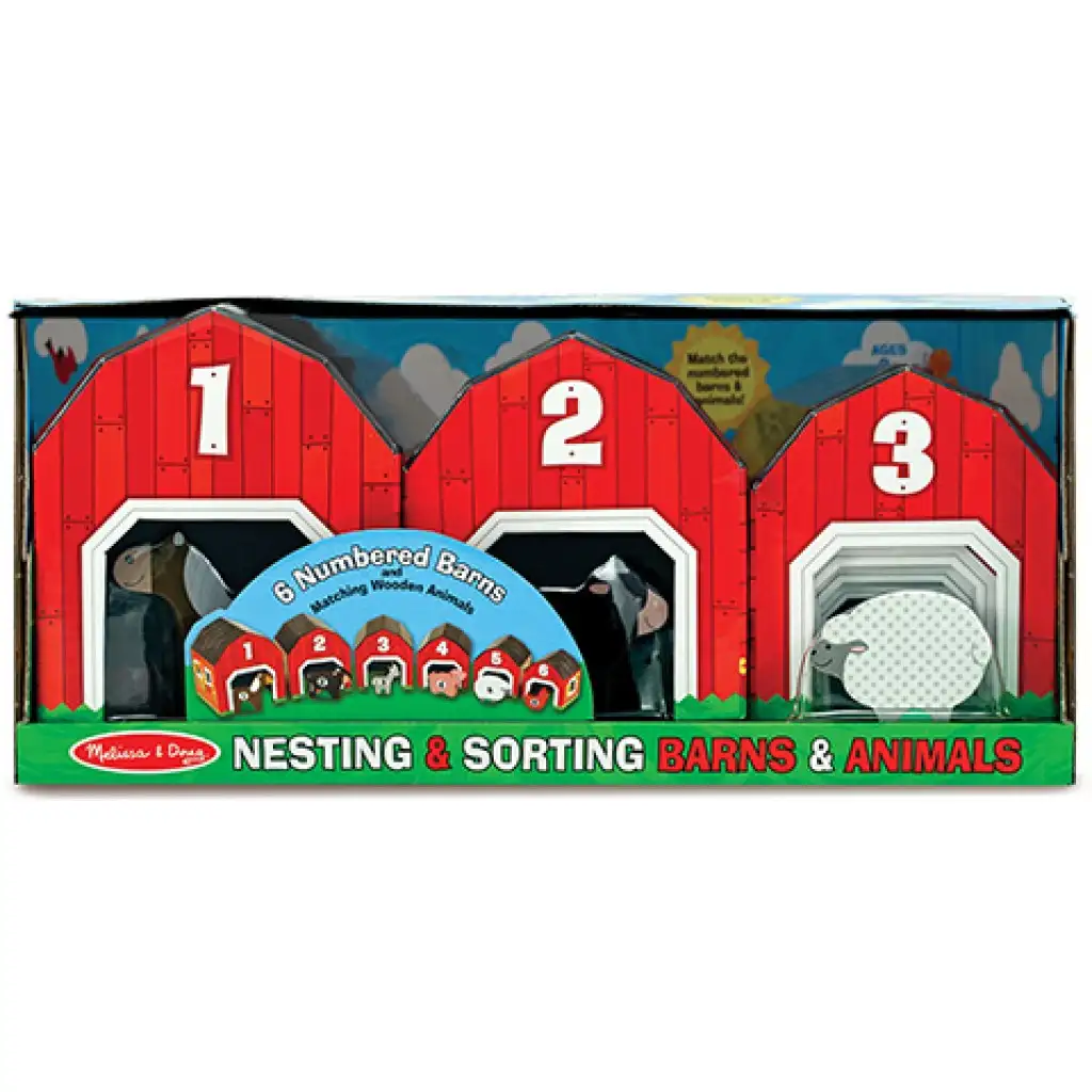 Farm istálló soroló kreatív játékszett - Melissa & Doug kép 1