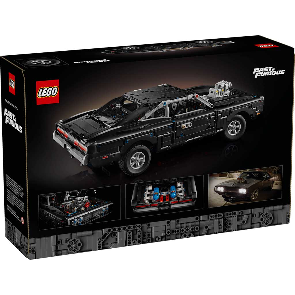 LEGO® Technic: Fast and Furious Dodge Charger R/T autó (42231) kép 9