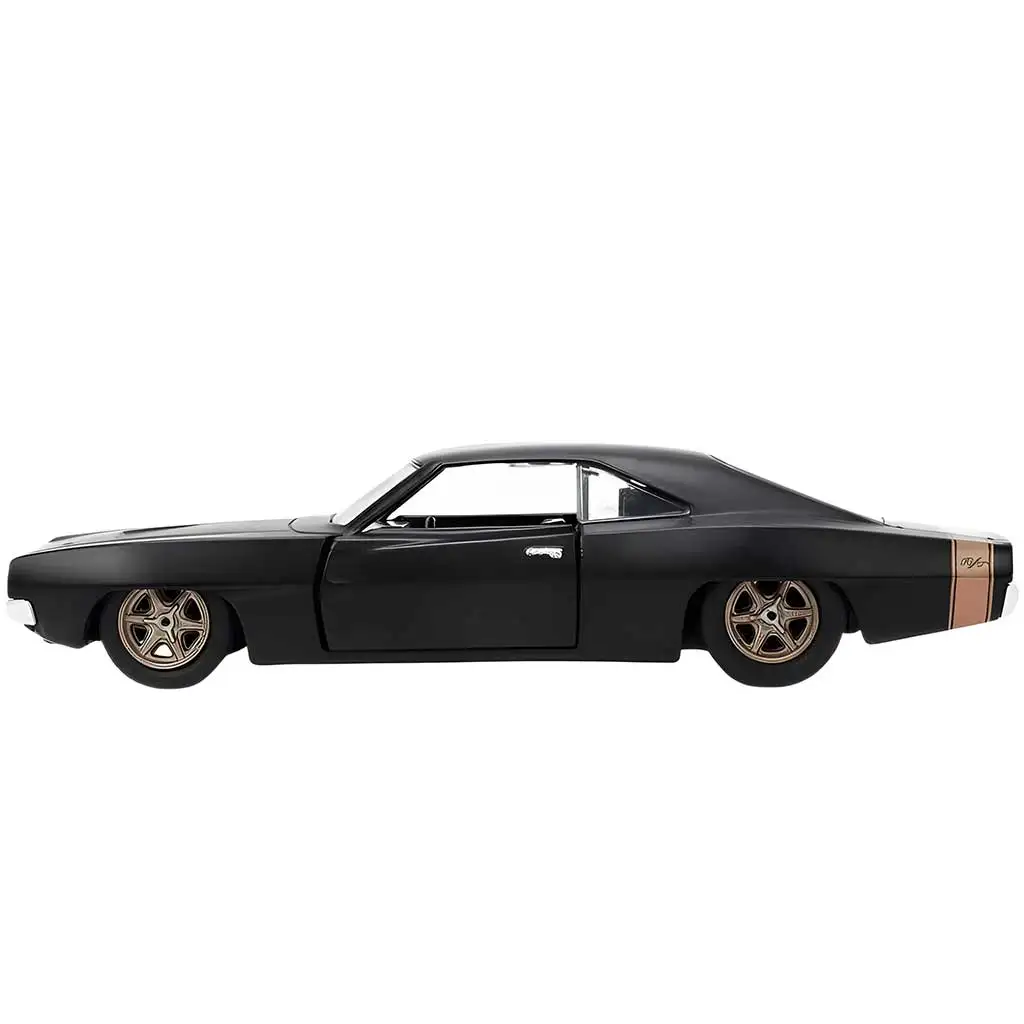 Halálos iramban: Dom Toretto Dodge Charger R/T 1970 &  Dodge Charger Widebody 1968 fém kisautója 2db-os csomag 1/32-es méretarány 13cm- Jada Toys kép 4