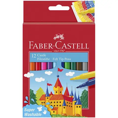 Faber-Castell: Castle filctoll szett 12db-os kép 1