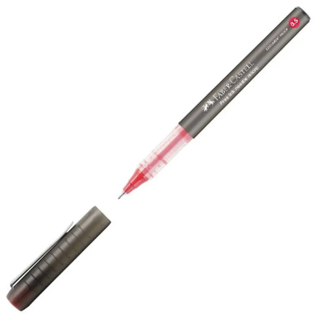 Faber-Castell: Needle roller toll 0,5mm piros kép 1
