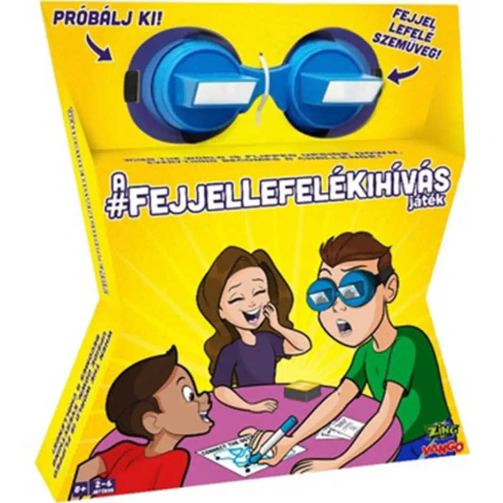 Zing: Fejjel lefelé kihívás társasjáték kép 1