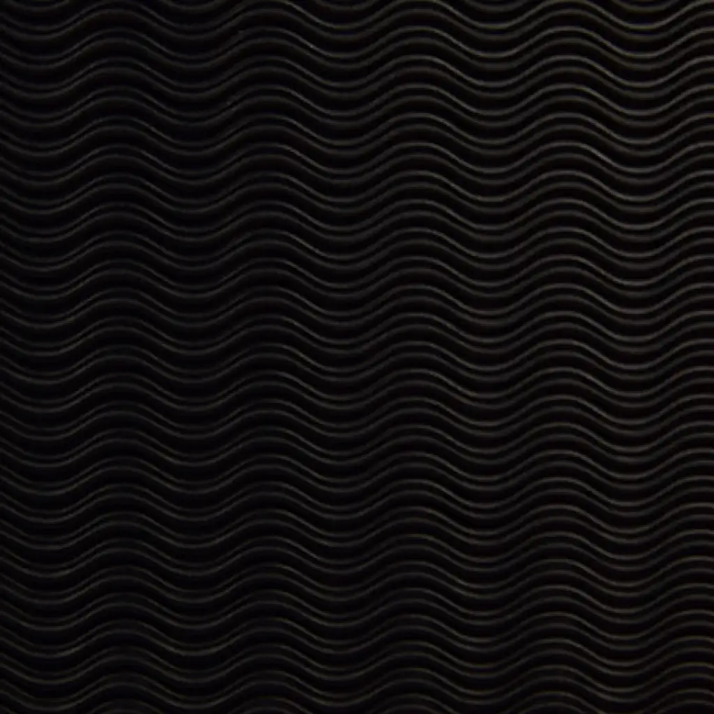 Fekete dekor 3D hullámkarton B2 50x70cm 1db kép 1