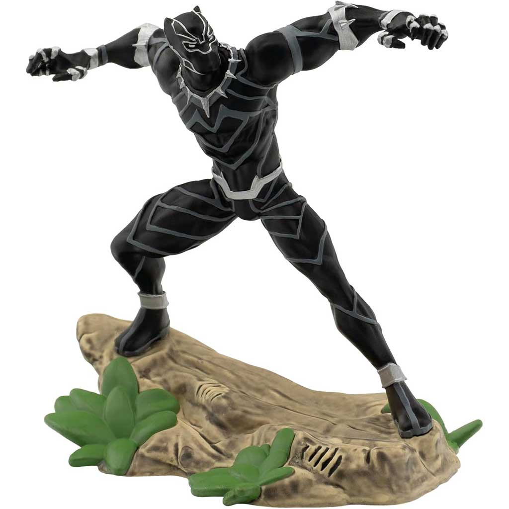 Marvel Fekete Párduc 12cm-es játékfigura talapzattal - Bullyland kép 1