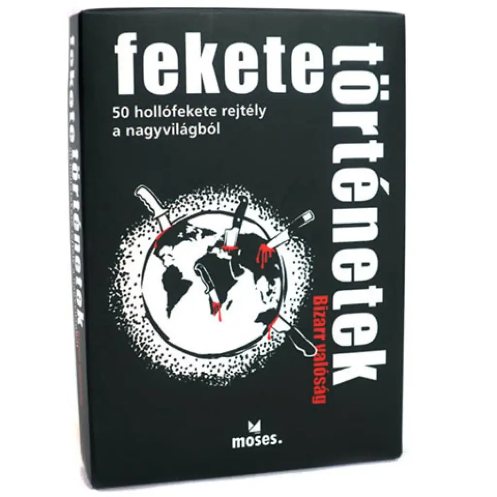 Fekete történetek: Bizarr valóság logisztori rejtvények társasjáték kép 1