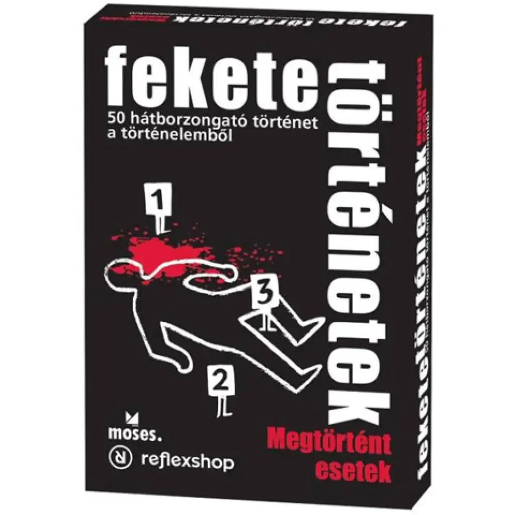 Fekete történetek - Megtörtént esetek társasjáték kép 1
