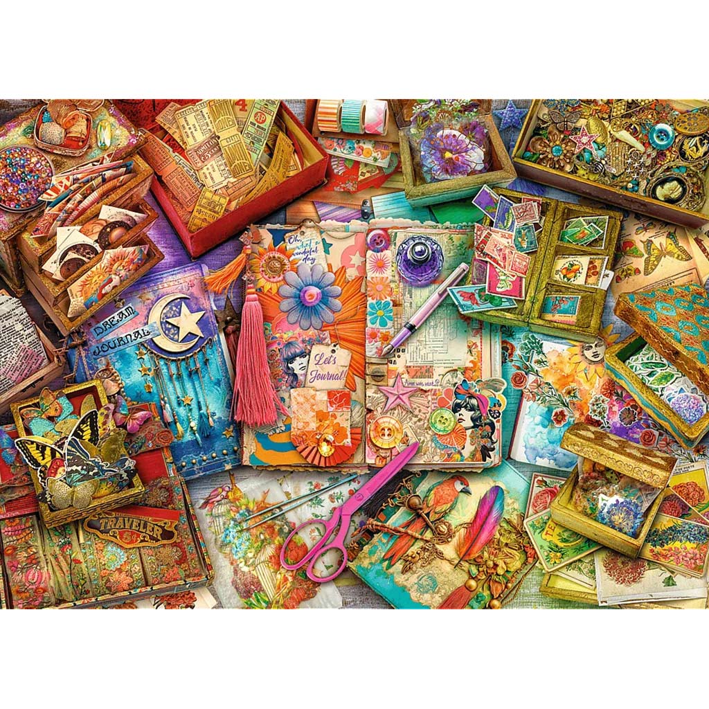 Kreatív asztalka 100db-os Prémium plus quality puzzle - Trefl kép 2