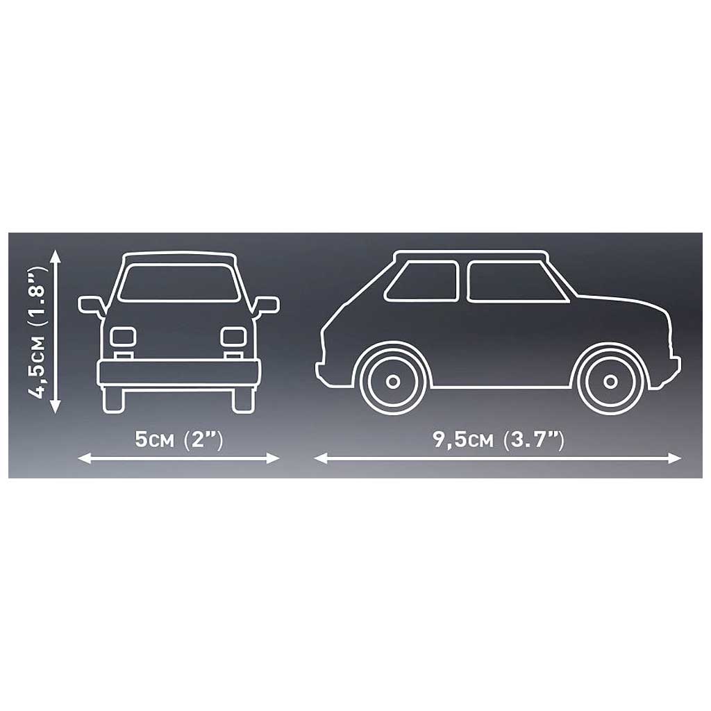 COBI: Fiat 126p el autó építőjáték (24531) kép 4