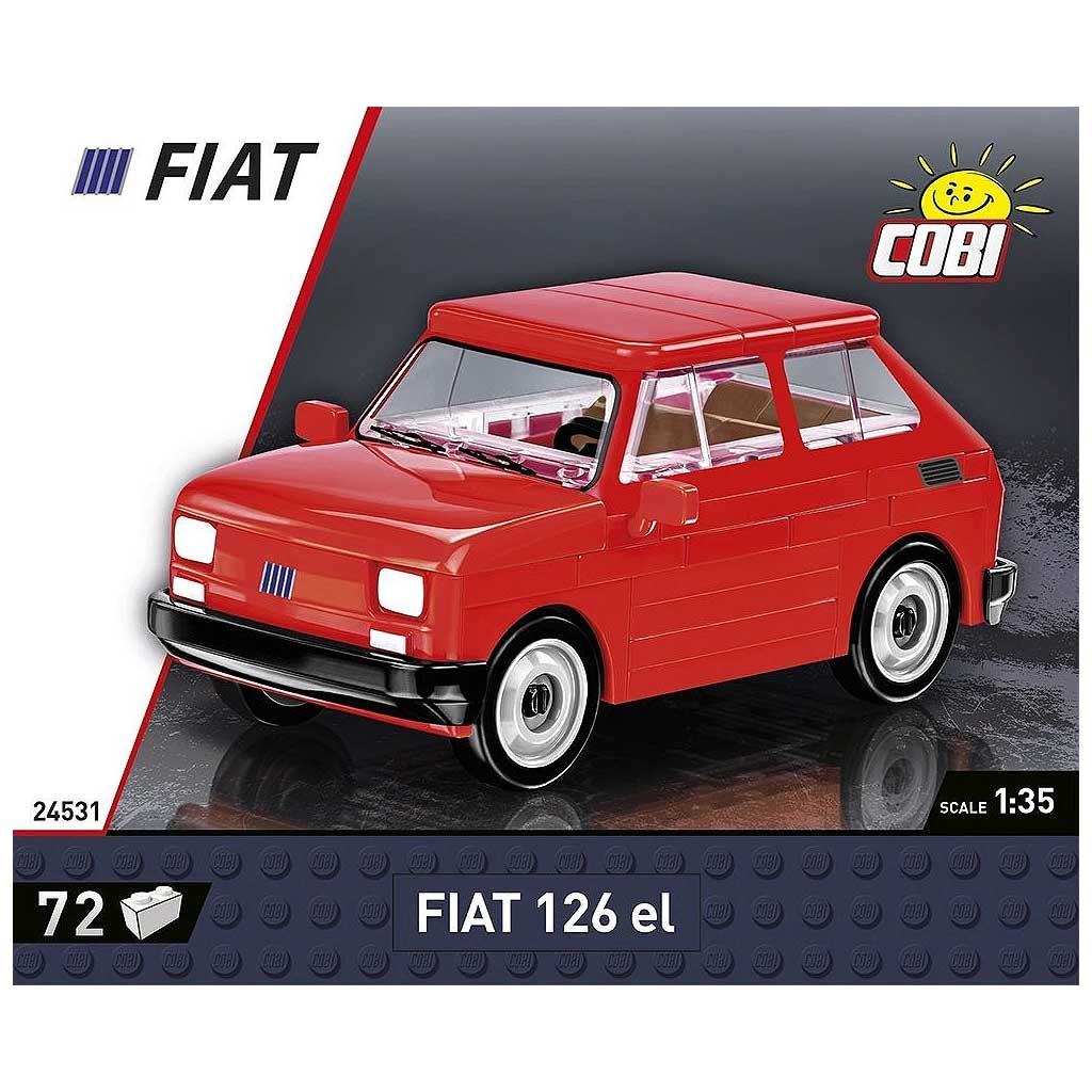COBI: Fiat 126p el autó építőjáték (24531) kép 1