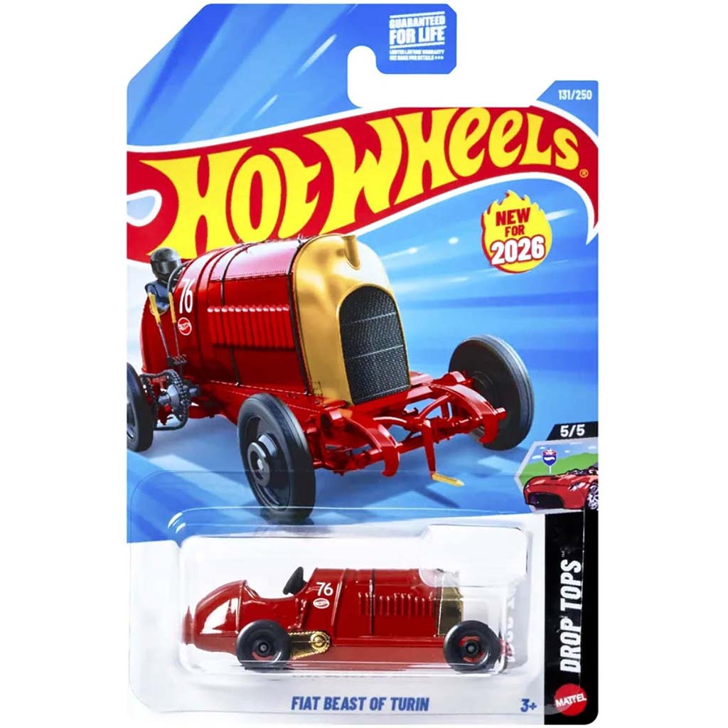 Hot Wheels: Fiat Beast of Turin kisautó 1/64 – Mattel kép 1