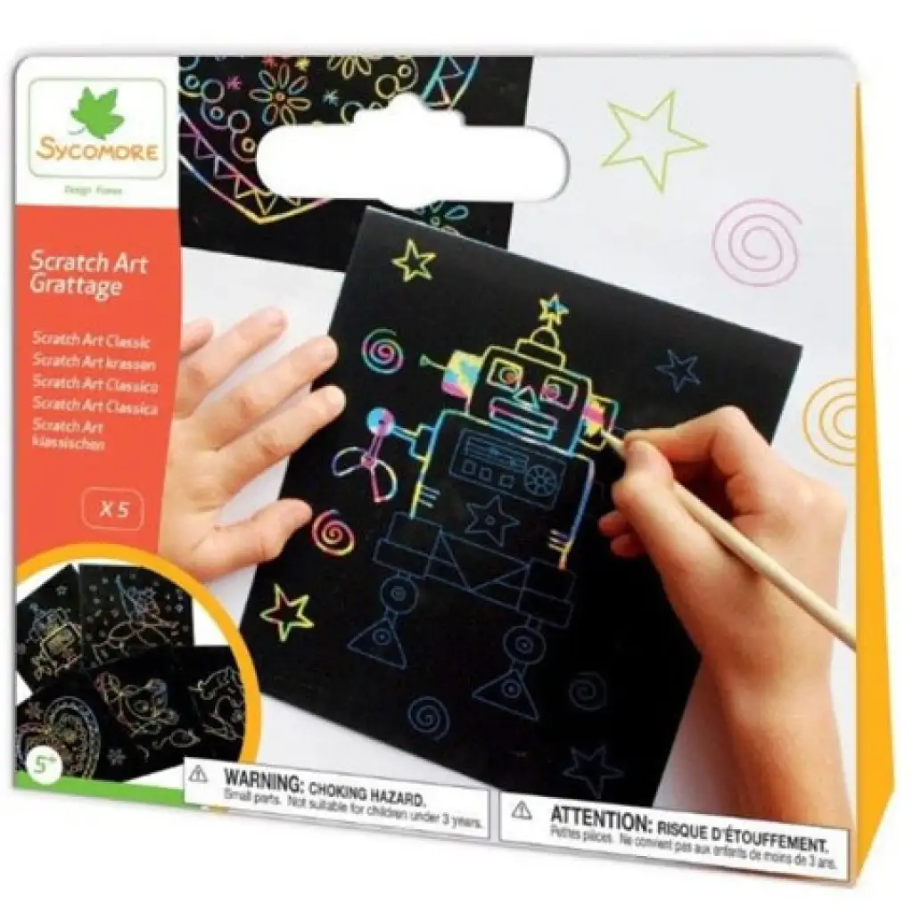 Sycomore Figurák karckép technika készlet kép 1