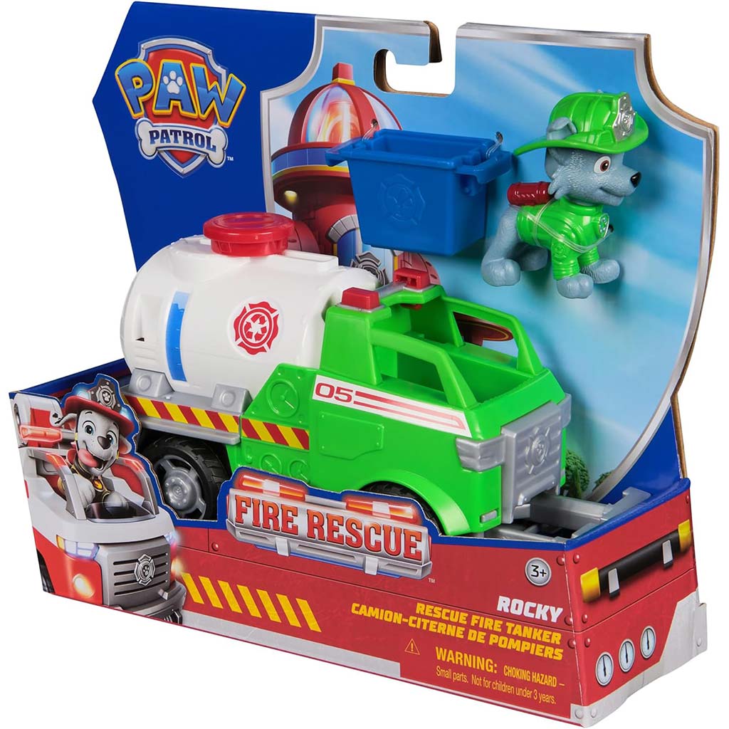 Mancs Őrjárat Fire Rescue: Rocky járműve - Spin Master kép 1