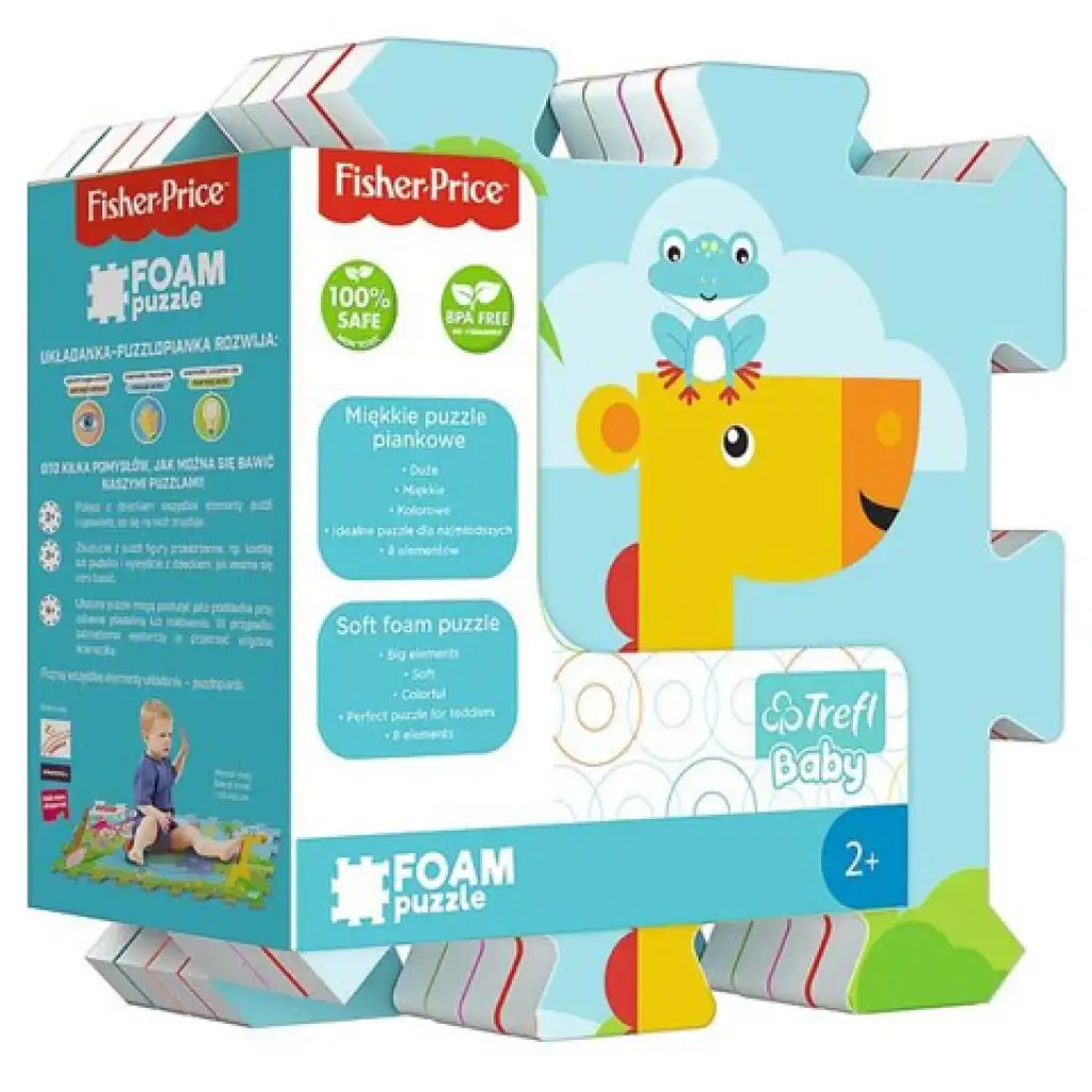 Fisher-Price Állatos szivacs puzzle - Trefl kép 1