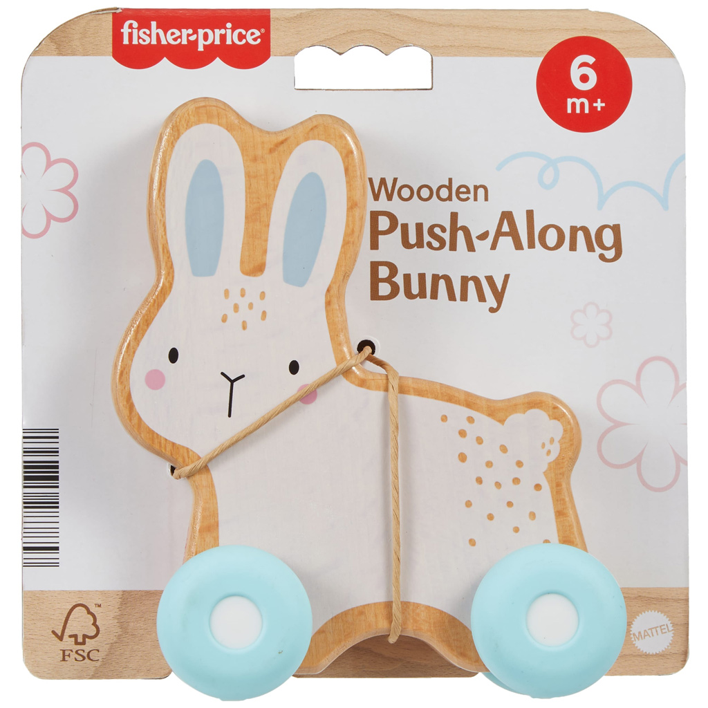 Fisher-Price: Fa tili-toli nyuszi - Mattel kép 1