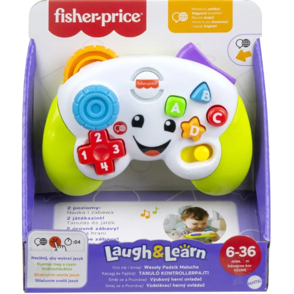 Fisher-Price: Kacagj és Fejlődj - Tanuló Kontroller - Mattel kép 1