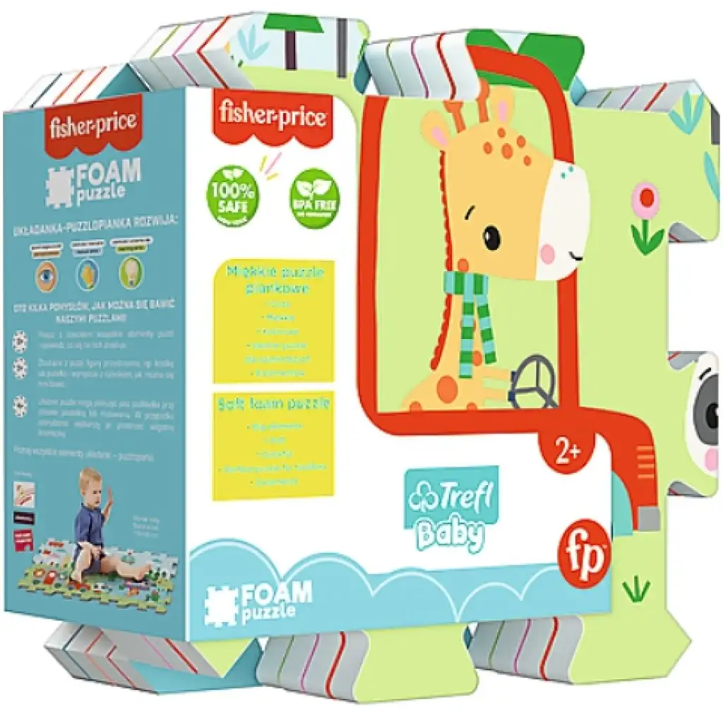 Fisher-Price Smile szivacs puzzle - Terfl kép 1
