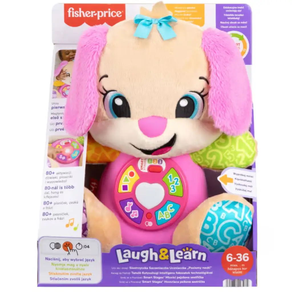 Fisher-Price: Tanuló kutyus hugi új kiadás - Mattel kép 1