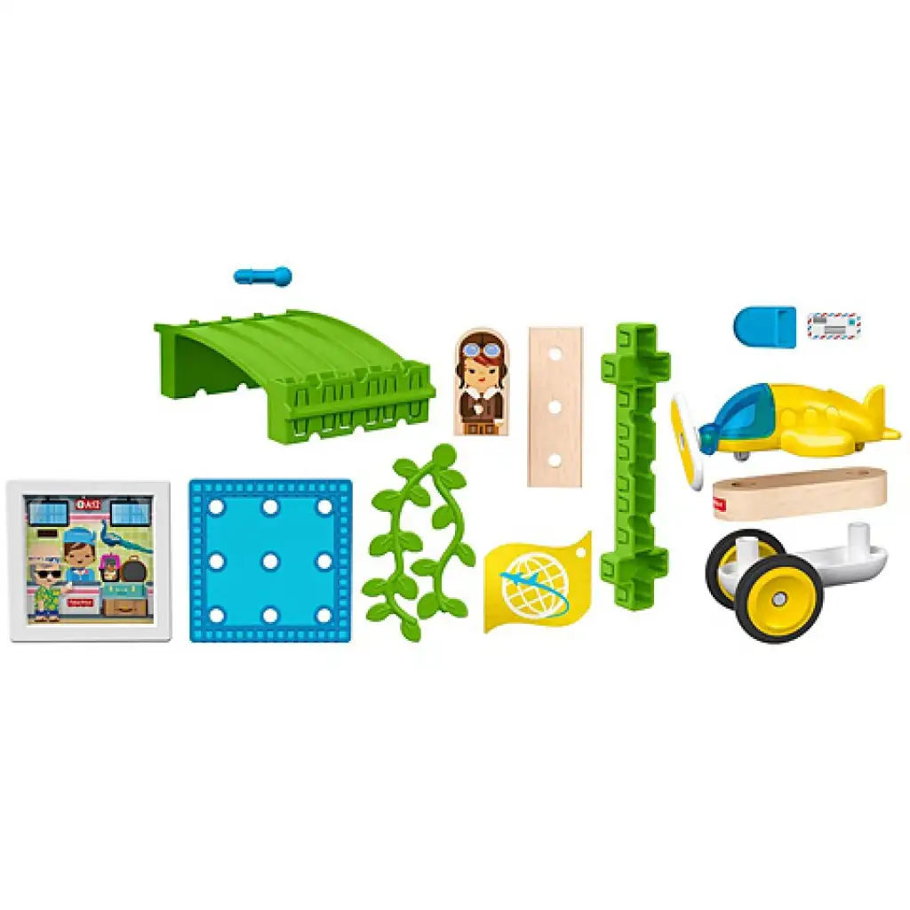 Fisher-Price Wonder Makers Hangár játékszett - Mattel kép 4