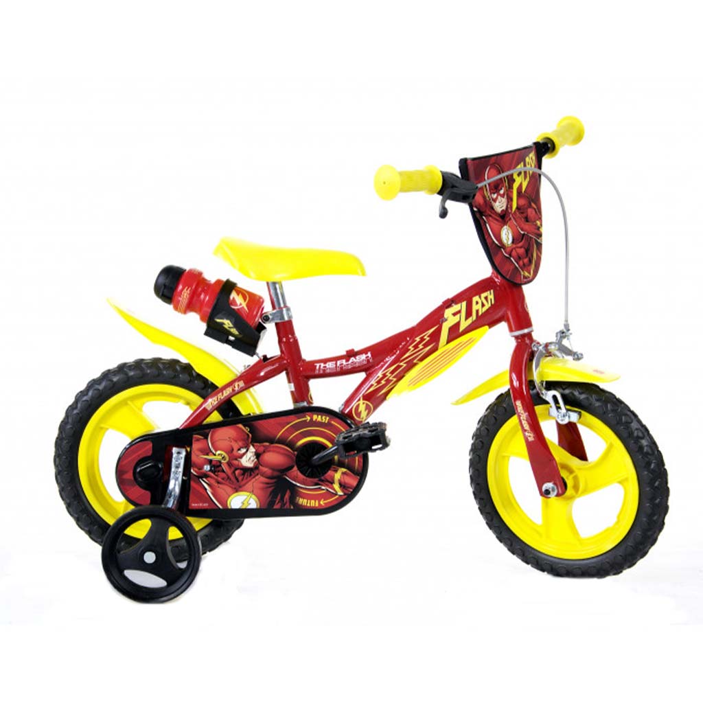 DC Flash gyerek bicikli 12-es méretben - Dino Bikes kerékpár kép 1