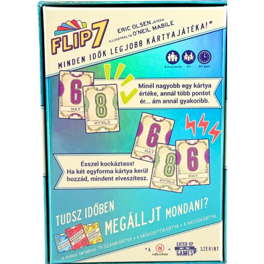 Flip 7 kártyajáték kép 2