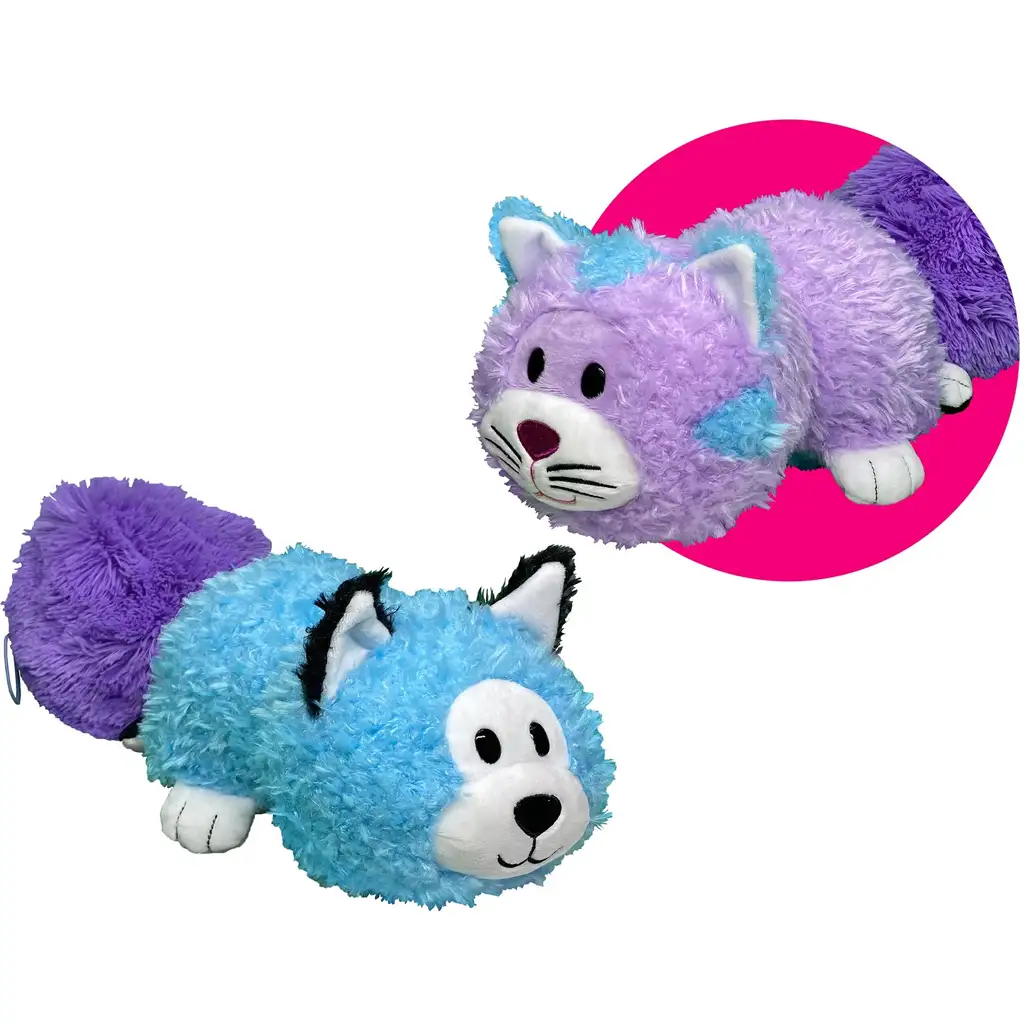 FlipaZoo: Cicából Husky kifordítható 28cm-es plüssfigura kép 1