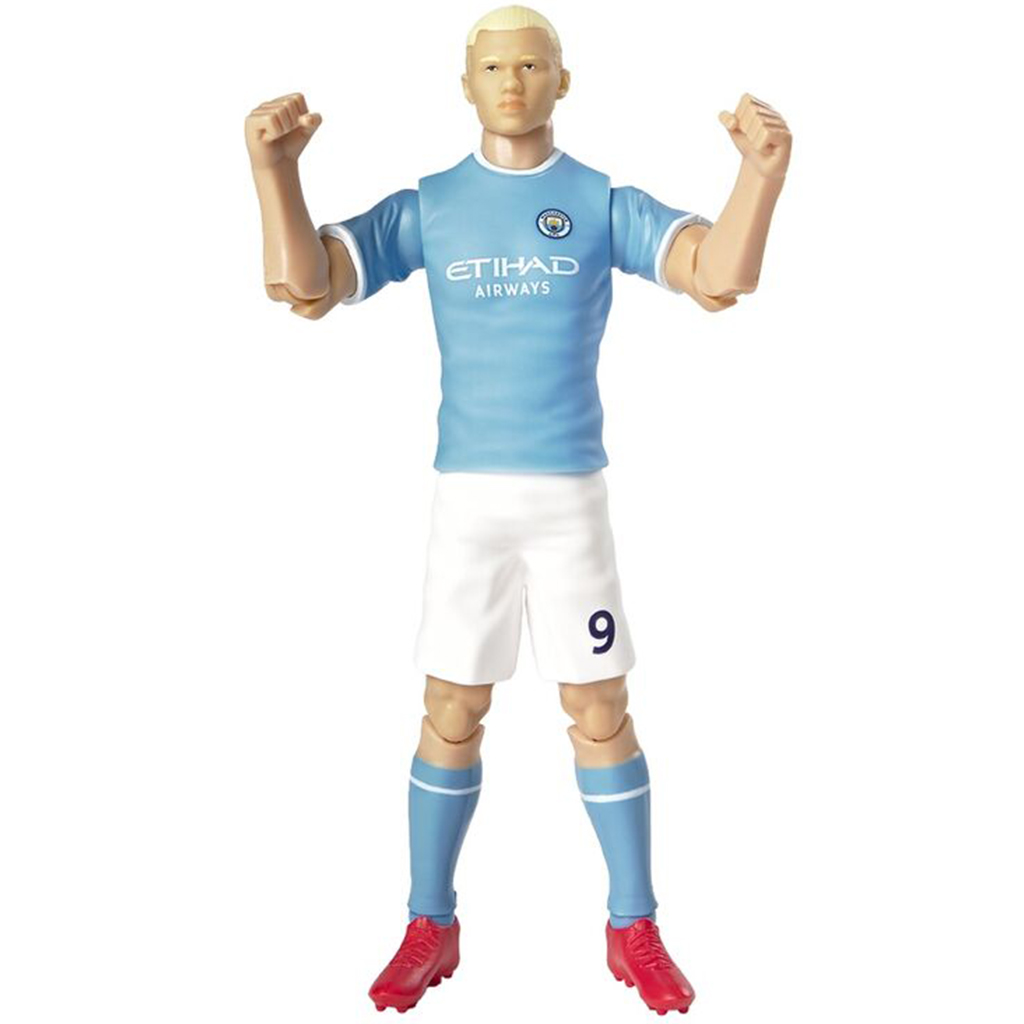 Focista akciófigura, 20cm - Manchester City, Haaland 9-es mezben kép 2